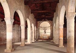 church of Cèllole, interior