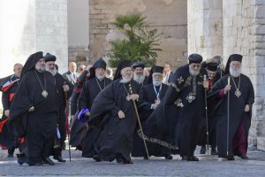 L'arrivo nella Chiesa di san NIcola