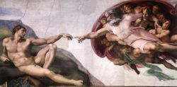 Creazione di Adamo, Michelangelo Buonarroti (1510)